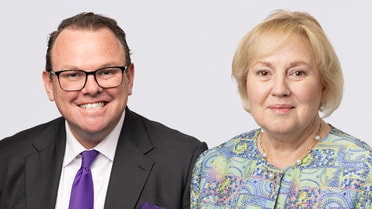 James Cudmore and Bernadette Inglis